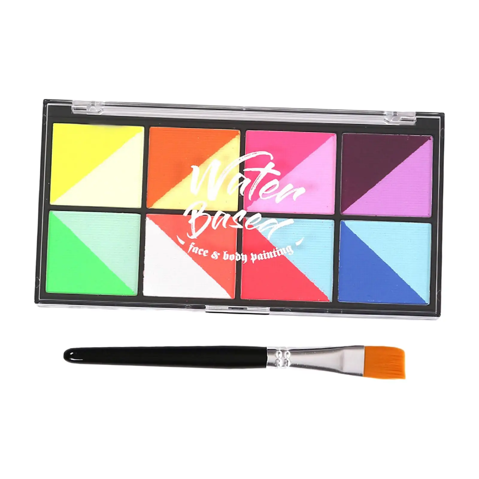 Kit de paleta de pasta de aceite de maquillaje de pintura corporal facial profesional para niños y adultos decoraciones navideñas para cosplay