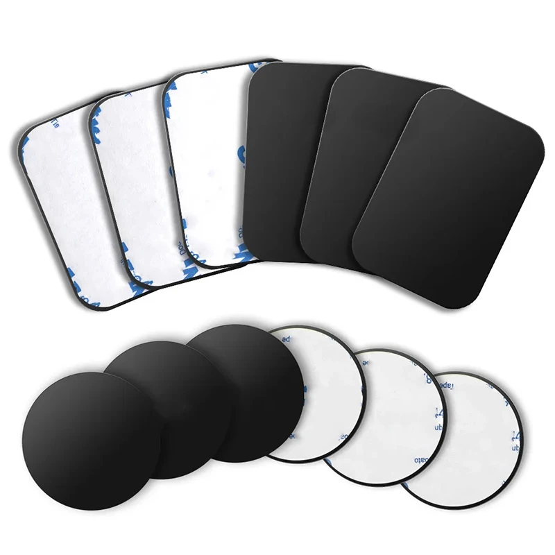 

1pcs 5pcs Sticker Metal Plate Disk iron sheet for Magnet Mobile Phone Holder For Magnetic Car Phone Stand Holders Not Magnetic