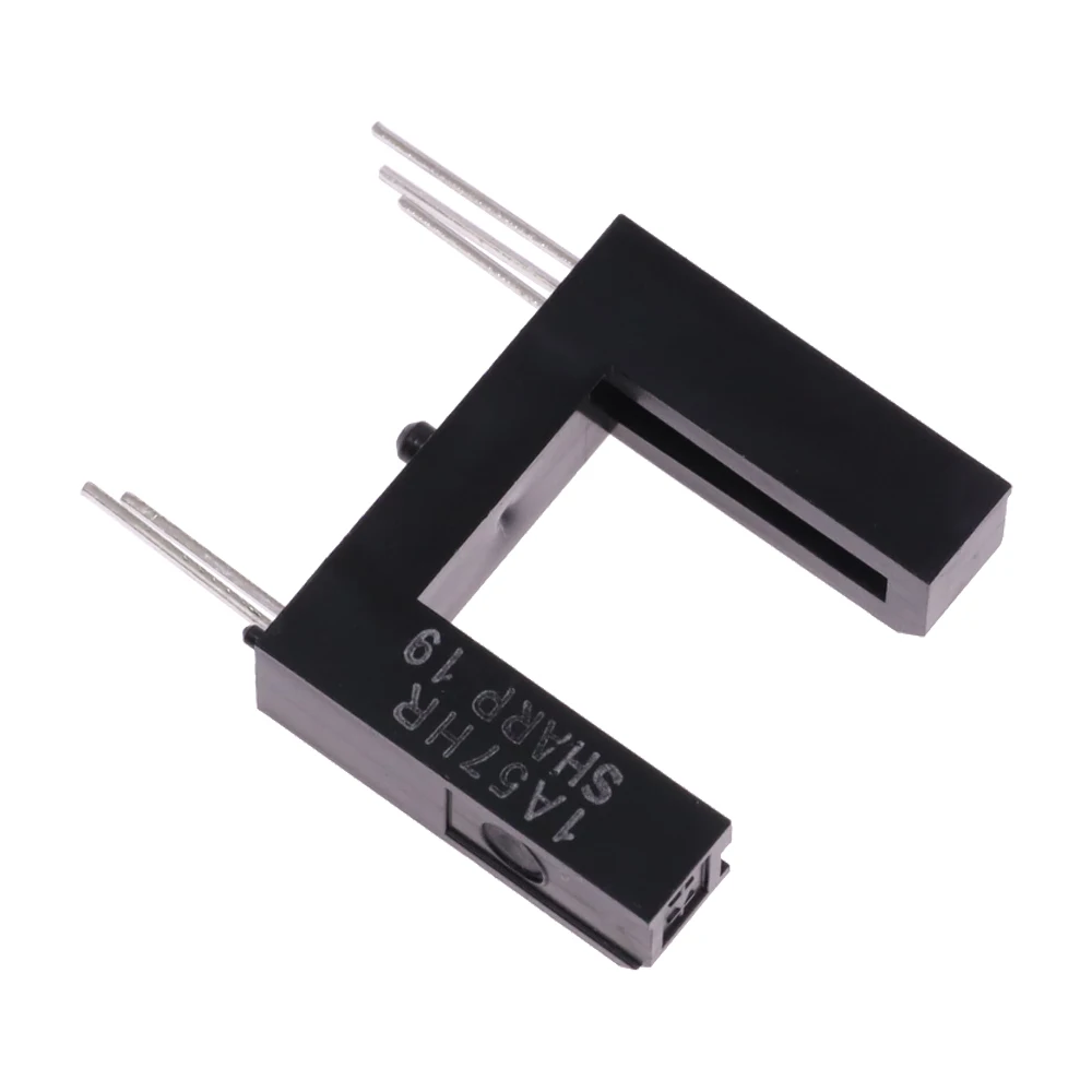 1/5/10PCS 1A57HR GP1A57HRJ00F PHOTOINTER OPIC SLOT 10MM PCB Optical Sensors - Photointerrupters - Slot Type - Logic Output