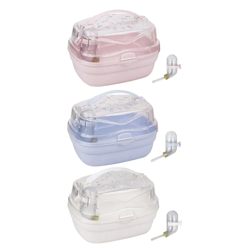 

Hamster-Carrier Travel Cage Ventilable Carry-Case for Small Animals Pet Supplies Dropship