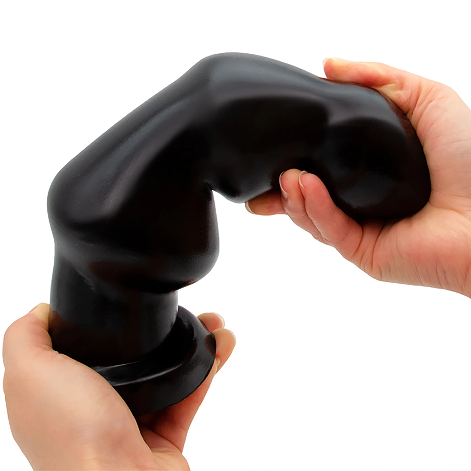 Oversize Anal Plug Dildo Stimulate Anus and Vagina Long Butt Plug Soft Penis Anal Dilator Masturbator with Suction Cup Sex Toys