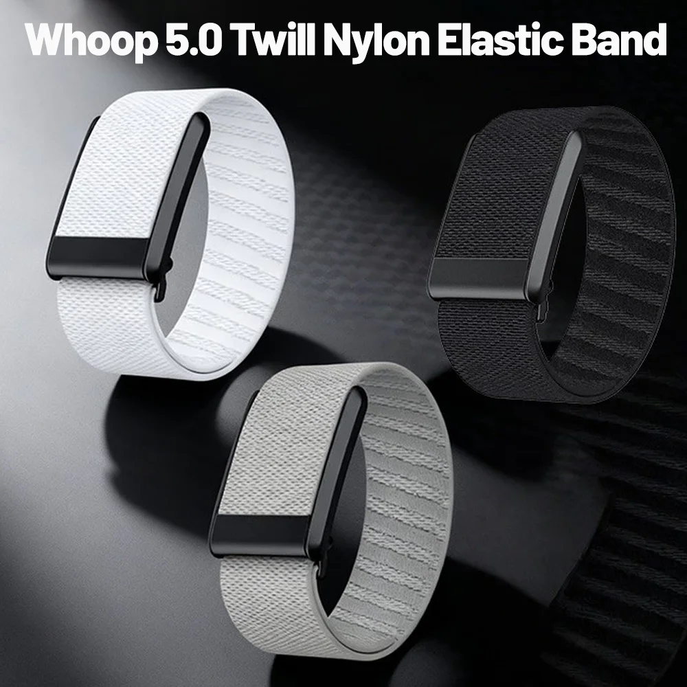 Twill Nylon Strap+FRAME For Whoop 5.0 straps Whoop band 5 elastic Stretchable sports correa brecelet watch bands for whoop5 belt