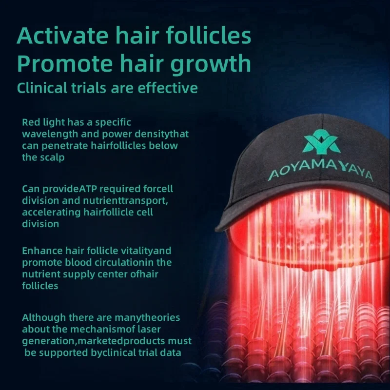 308 laser cap red light therapy hair laser hat for hair growth red cap hair growth products fast grow red light hat cap