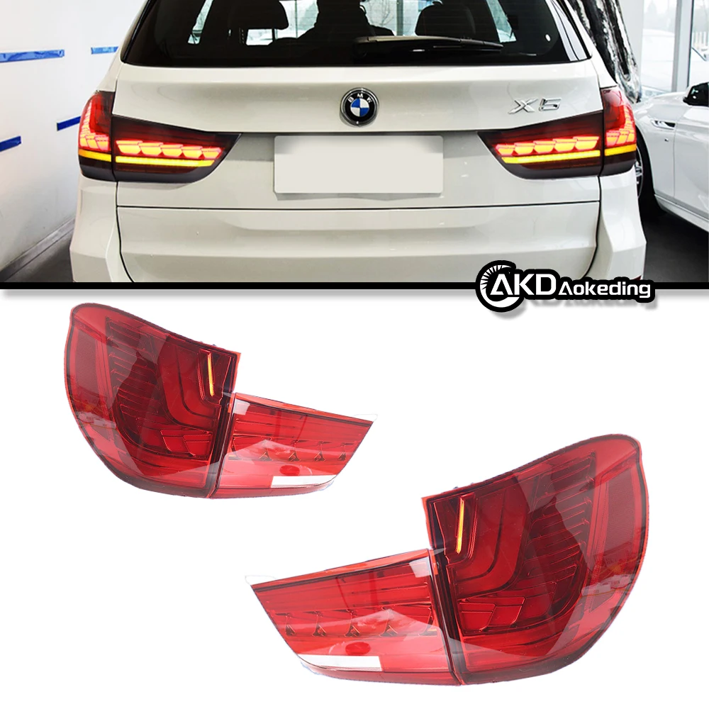 Auto Tail light Parts For BMW X5 F15 2014-2018 latest Styling Steering signal Brake reversing light Car Accesorios Modified