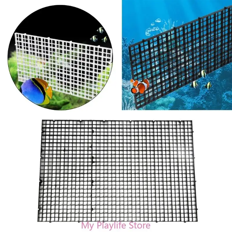 Fish Tank Divider Filter Bottom Isolation Tray Aquariums Divider Tray PlasticGrid Aquariums EggCrate Light Diffuser