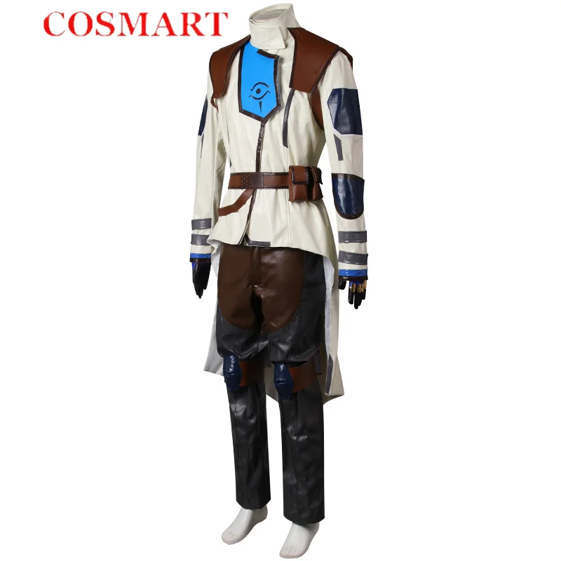 COSMART Valorant Cypher Security Guard Cosplay Costume Cos Game Anime Party Uniform Hallowen Play Role Clothes Clothing