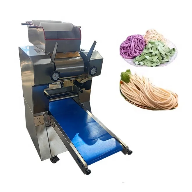 Commercial Japanese Ramen Noodle Making Machine Fresh Pasta Ramen Dough Noodle Making Cutting Cutter Maker Machine Automatic