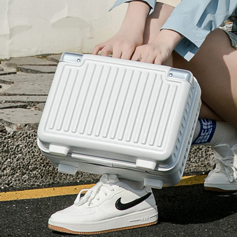 

14inch Makeup Box Large Capacity Cute Girls Mini Travel Bag Handheld Gift Bag Wedding Birthday Travel Souvenir Festival
