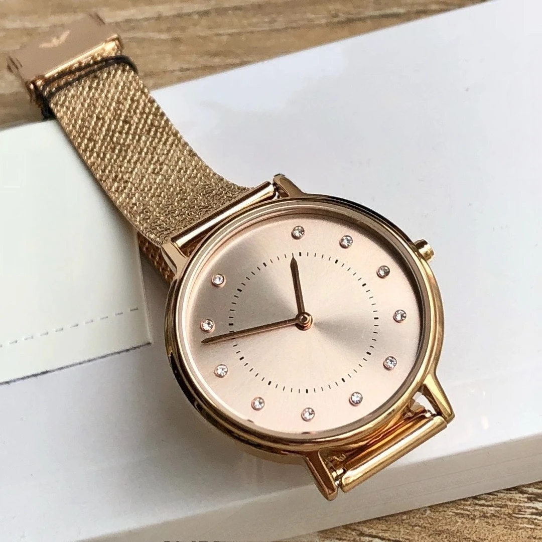 New Rhinestone Women Quartz Wristwatches Bracelet Luxury Brand Waterproof Ladies Rose Gold Clock Steel Strap Femme Watches