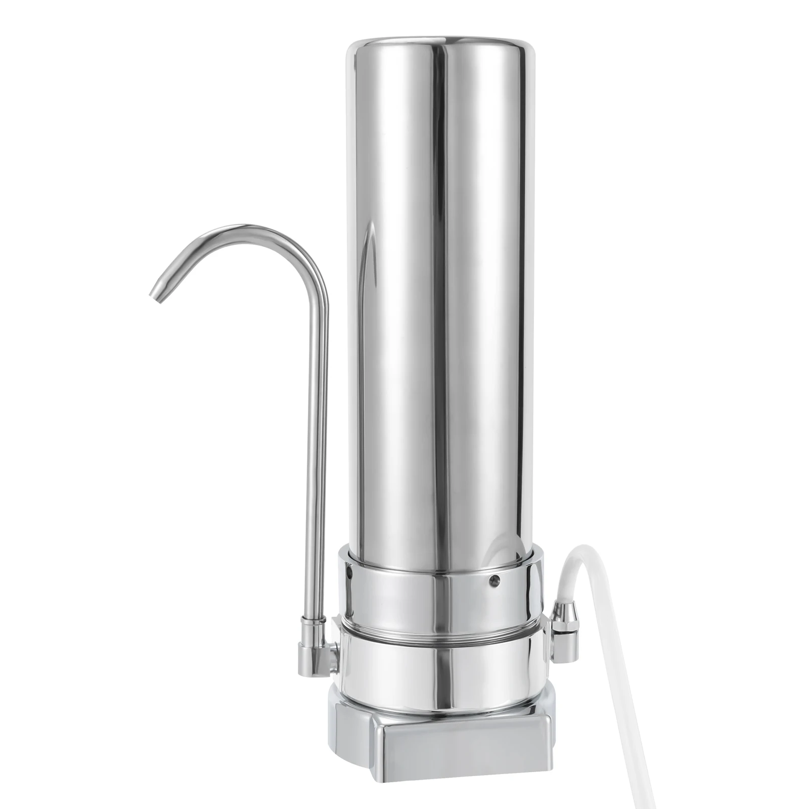 304 Food-Grade Stainless Steel Countertop Alkaline Water Filter System