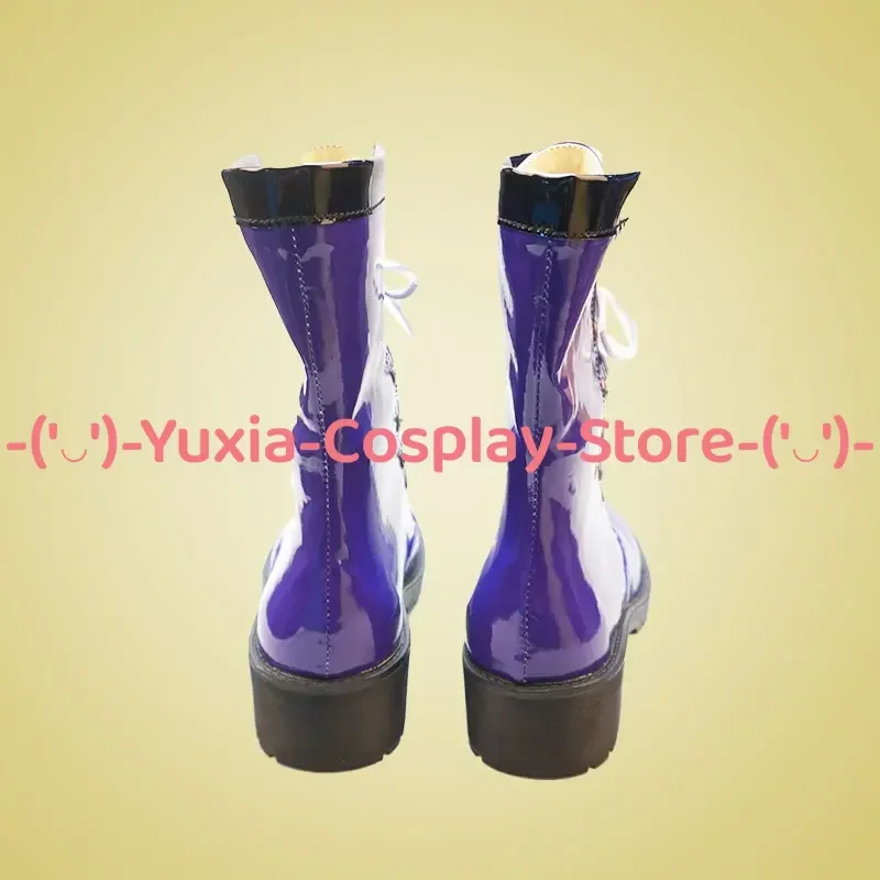 Yuxiacosplay! BanG Dream Ujigawa Shu Cosplay Schoenen Anime Game Karakter Prop PU Lederen Laarzen Halloween Carnaval Feestkostuum