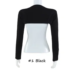 Donne musulmane Bolero spalla Oversleeve manica elastica copertura del braccio sotto la camicia moda abbigliamento islamico