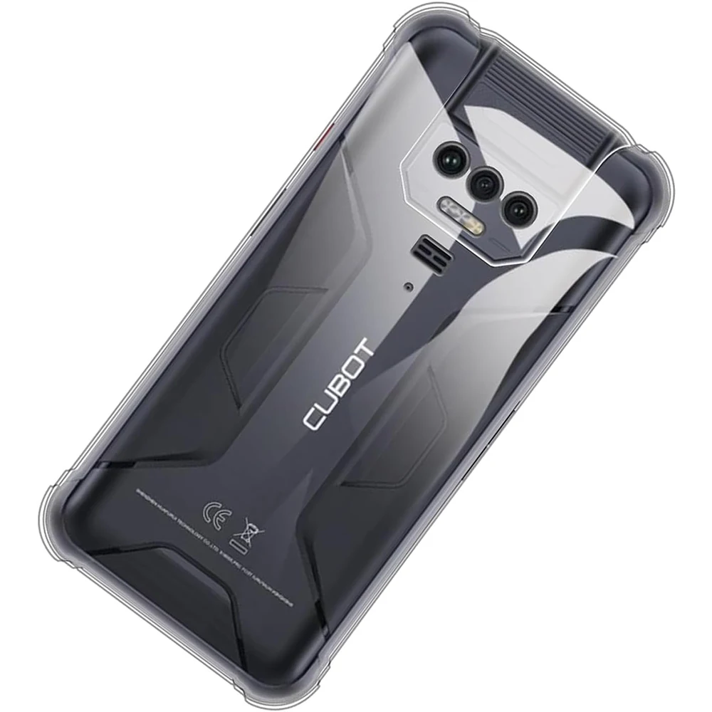 For Cubot Kingkong 8 Power Soft TPU Phone Case for CUBOT King Kong Power Clear Black Cover Silicon Protective Coque Back Shell