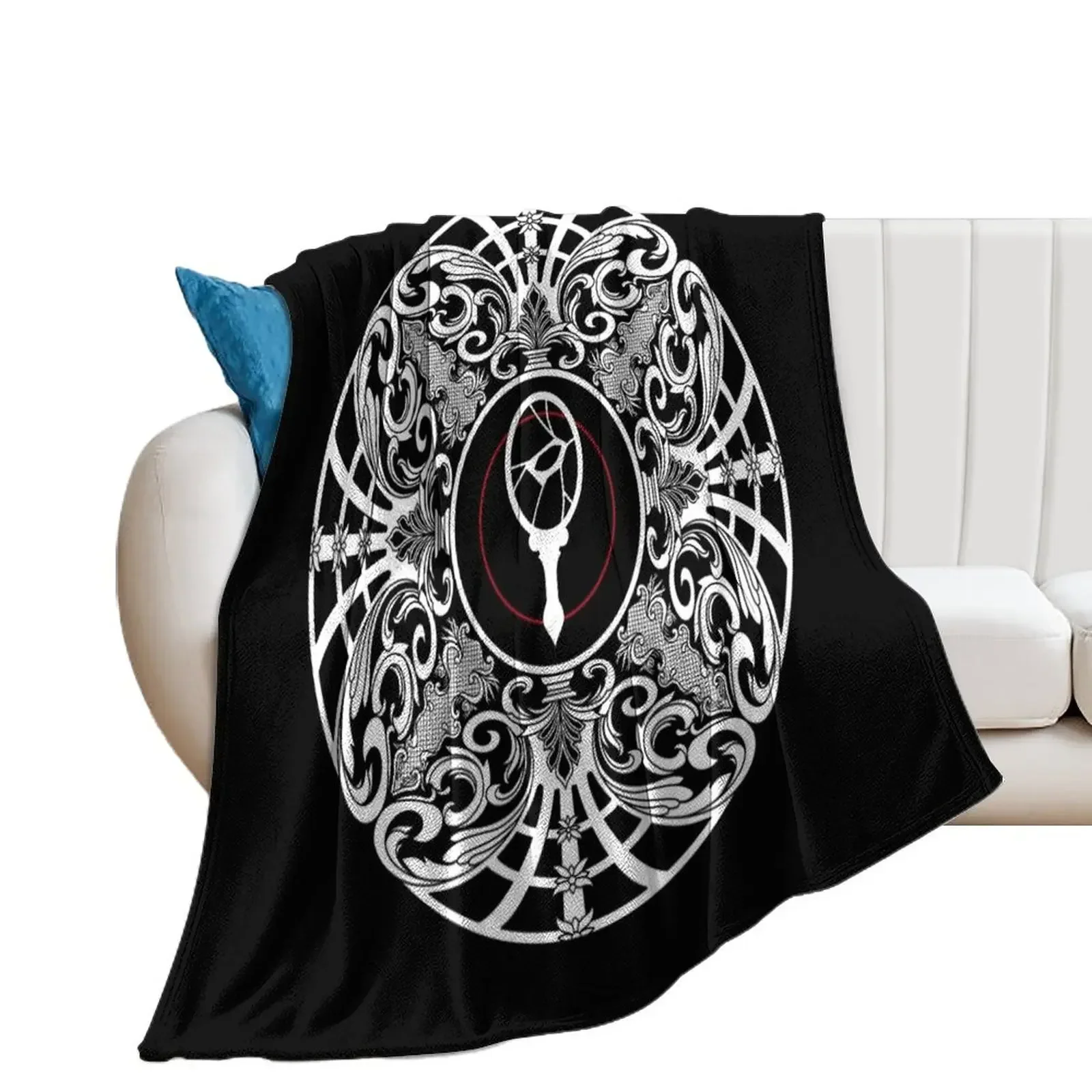 

Malkavian - Vampire the Masquerade Clans Throw Blanket Beach Luxury St Blankets