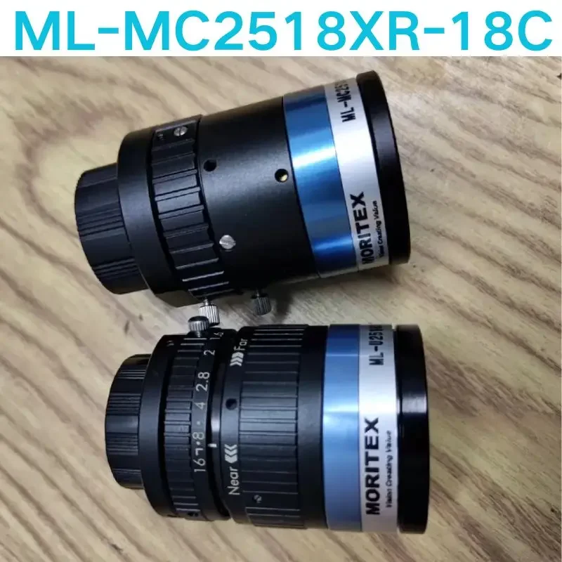 Second-hand test OK MORITEX ML-MC2518XR-18C Industrial Camera Lens