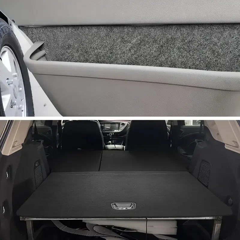 Self-Adhesive RV Car Insulation Felt Pad Roll Black Anti-Slip Sound Deadening Liner Furniture Protection For Caravan Motorhome