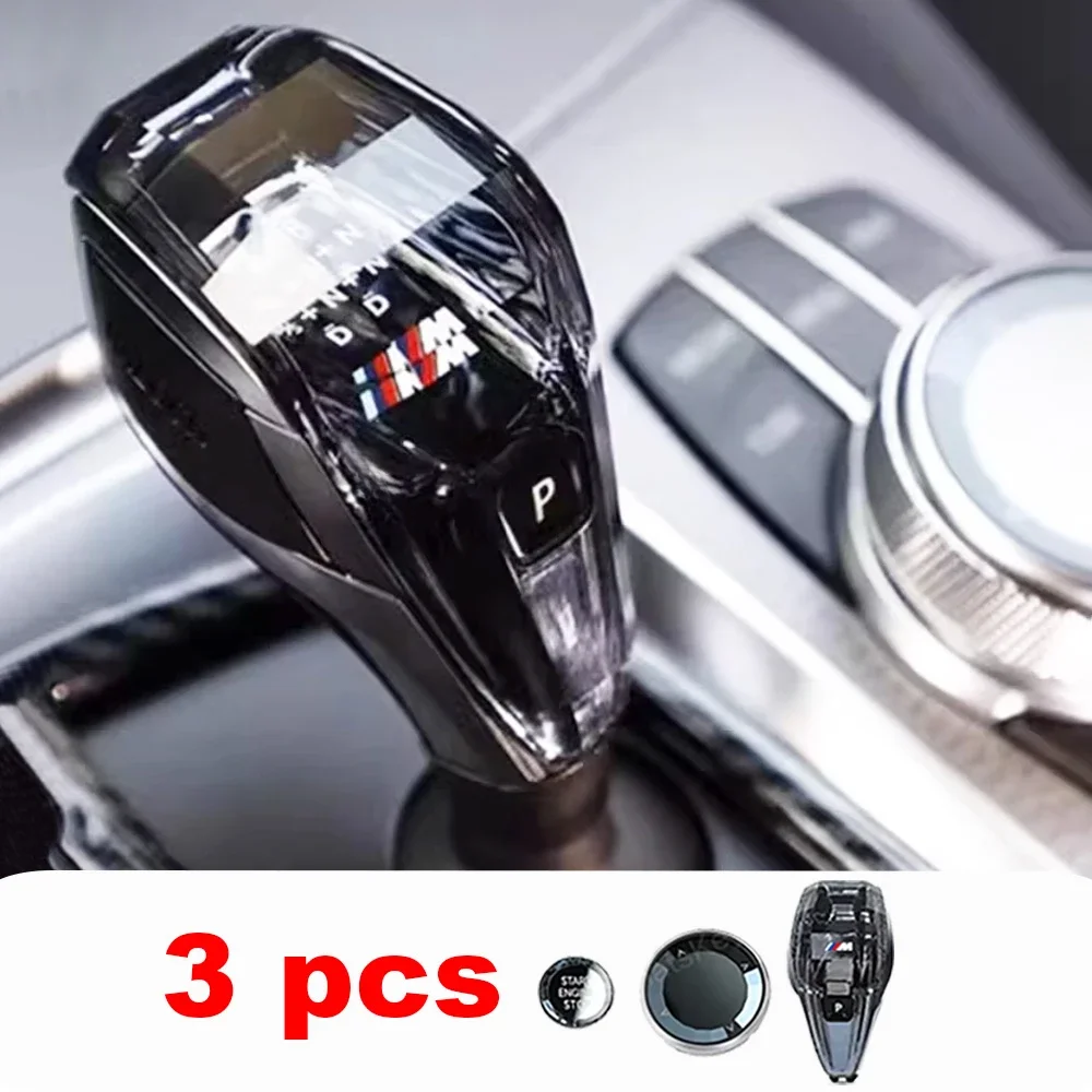 BMW Crystal gear shift knob handle lever handlball 1 2 3 4 5 6 7 X3 X4 ix3 i8 series G30 F20 F22 F30 F32 F18 F06 F01 F25 F26 i15