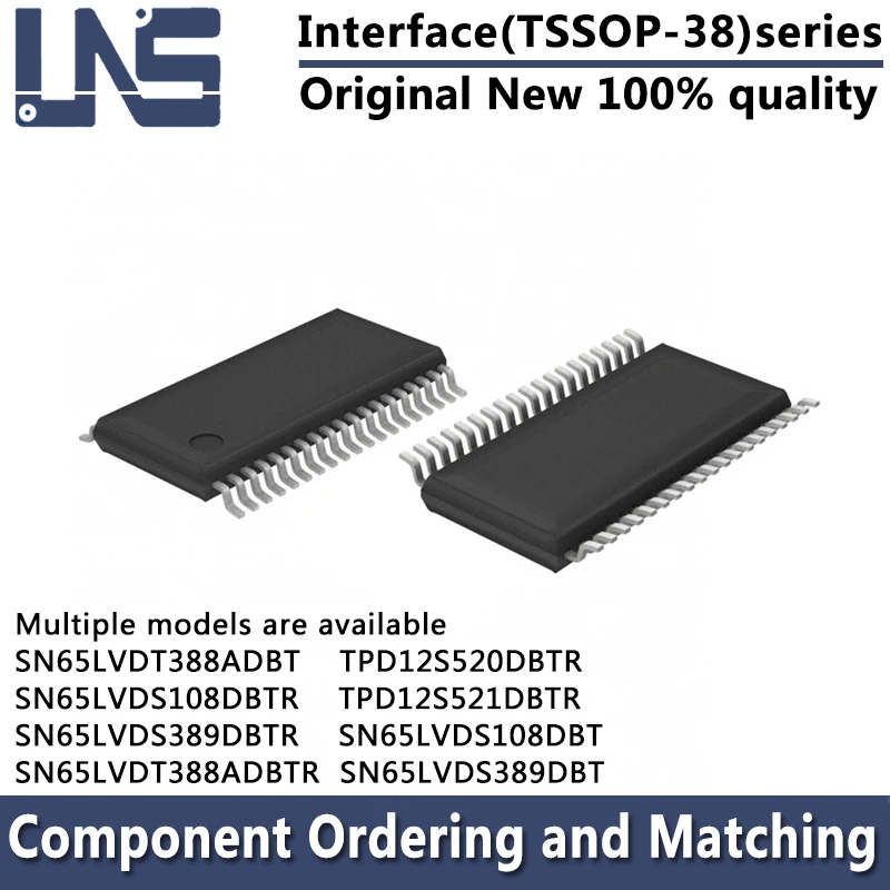 

1 шт. интерфейсы TPD12S520DBTR TPD12S521DBTR SN65LVDT388ADBT SN65LVDS108DBTR SN65LVDS389DBTR SN65LVDT388ADBTR TSSOP-38