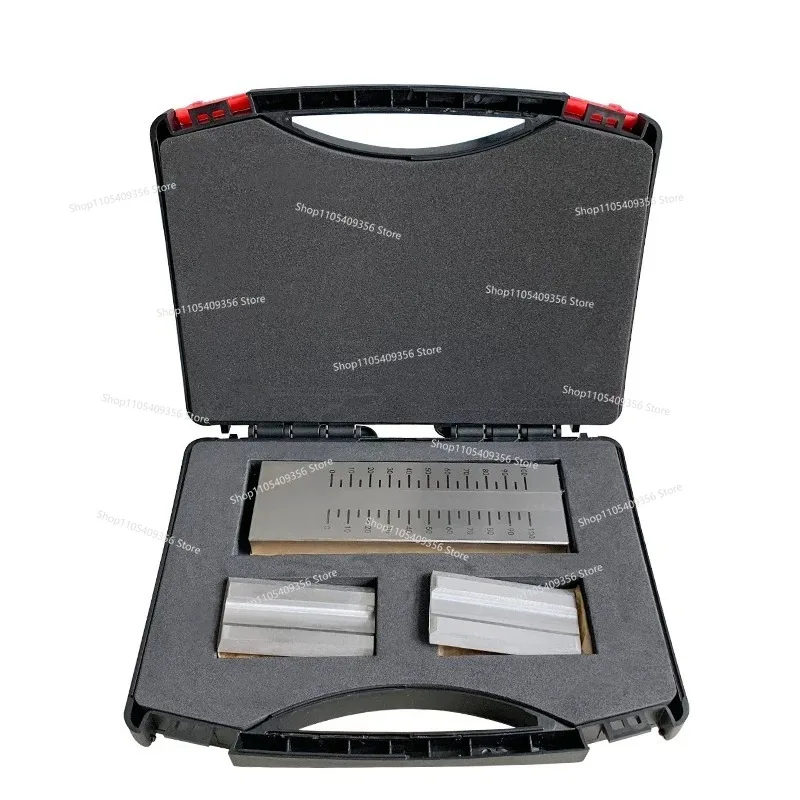 Scraper Fineness Meter QXD Single Slot Fineness Plate Stainless Steel Coating Particle  Meter Paint Ink Test