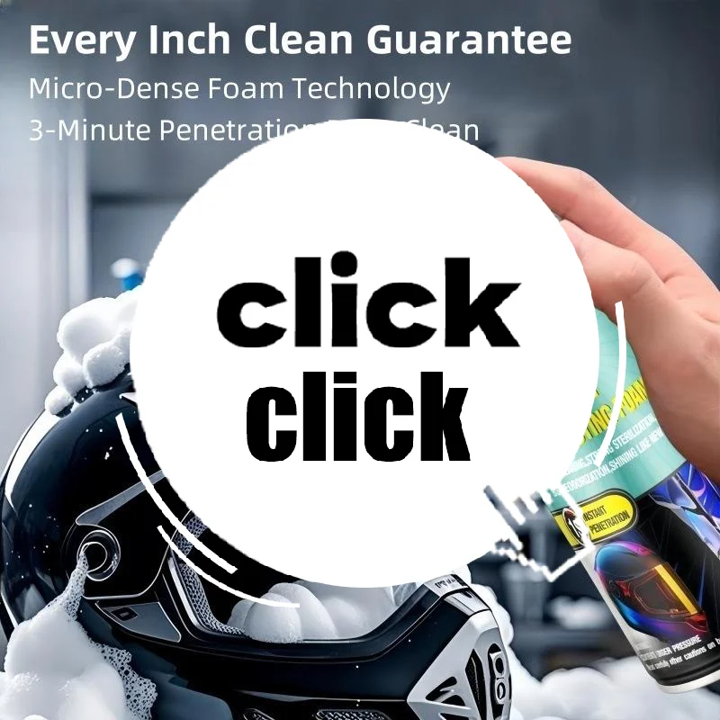 

1Pcs Motorbike Foam Cleaner Shoes Socks Knee Pads Riding Clothing Deodorant Motorcycle Helmet Deodorant Helmet Cleaner