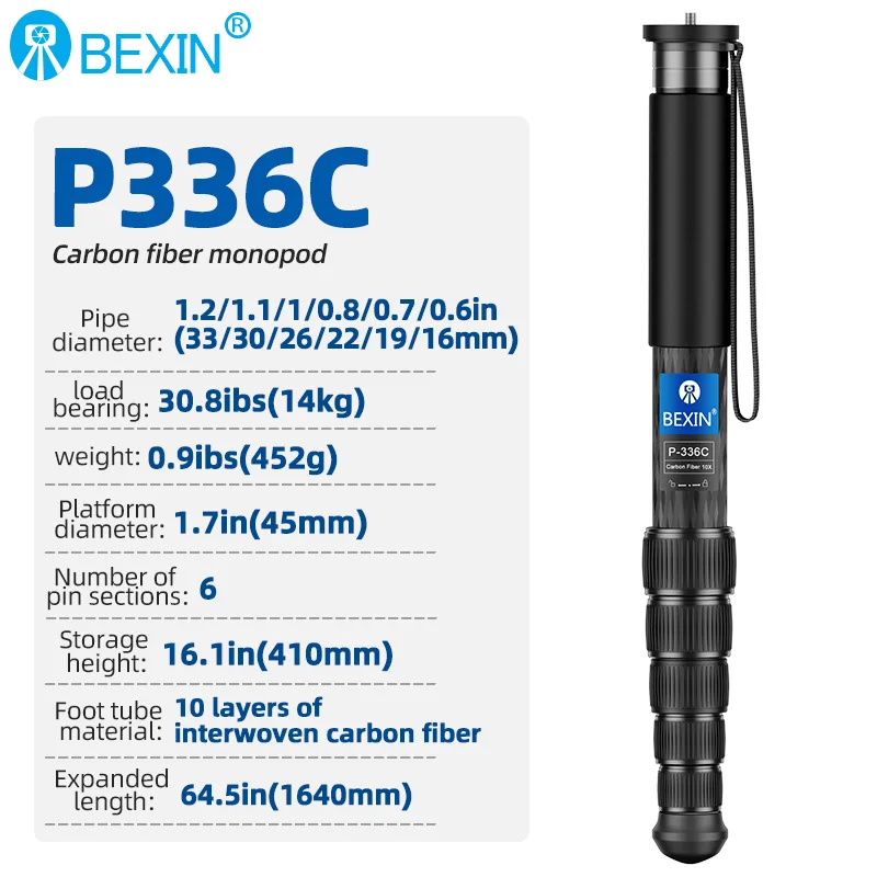 BEXIN Hot Selling Mini Portable Stand Flexible Lightweight Compact for Travel Photography