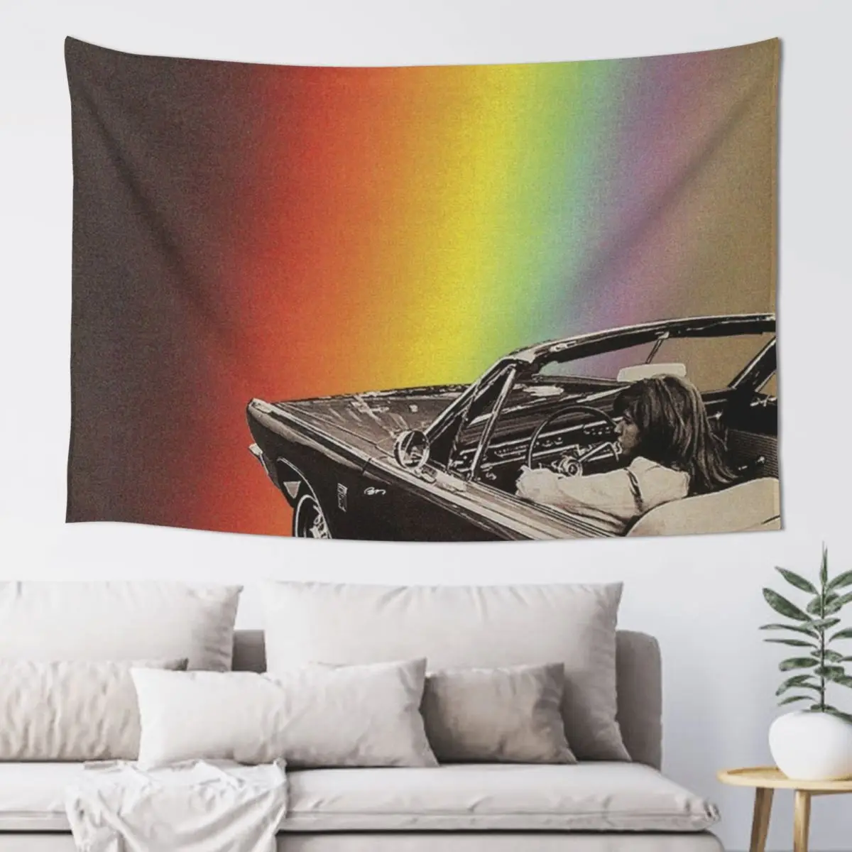 

Drive! Tapestry Home Decor Aesthetic Wall Decoration Decorations For Room Art Mural Tapestry