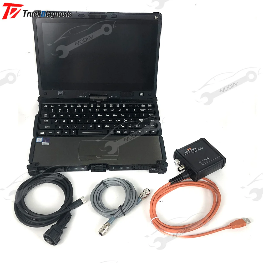 

2025High Quality for Still Forklift Diagnostic Tool USB Interface Truck Professional Diagnostic Scanner Tool and v110laptop