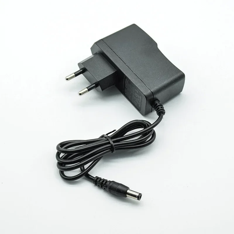 Adaptador convertidor de corriente alterna, cargador de fuente de alimentación de 100-240V CA, 6V CC, 1A/1000mA, enchufe europeo de 5,5mm x 2,5mm