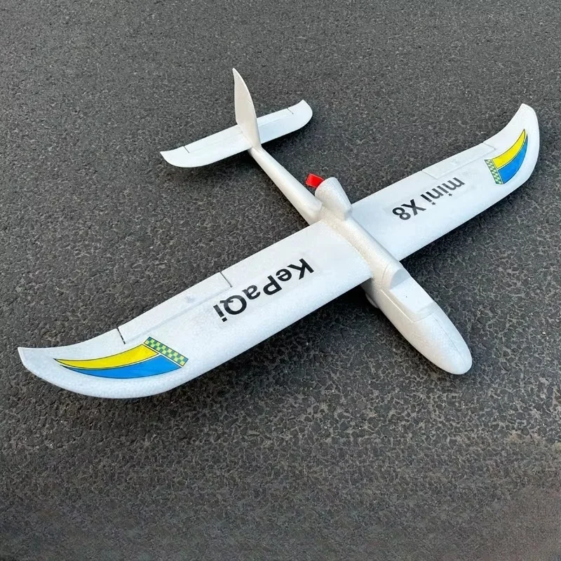 Kepaqi X8 Mini Rc Airplane Wingspan 800mm Fixed Wing Epo Foam Glider For Rc Beginner Trainer Plane Entry-Level Training