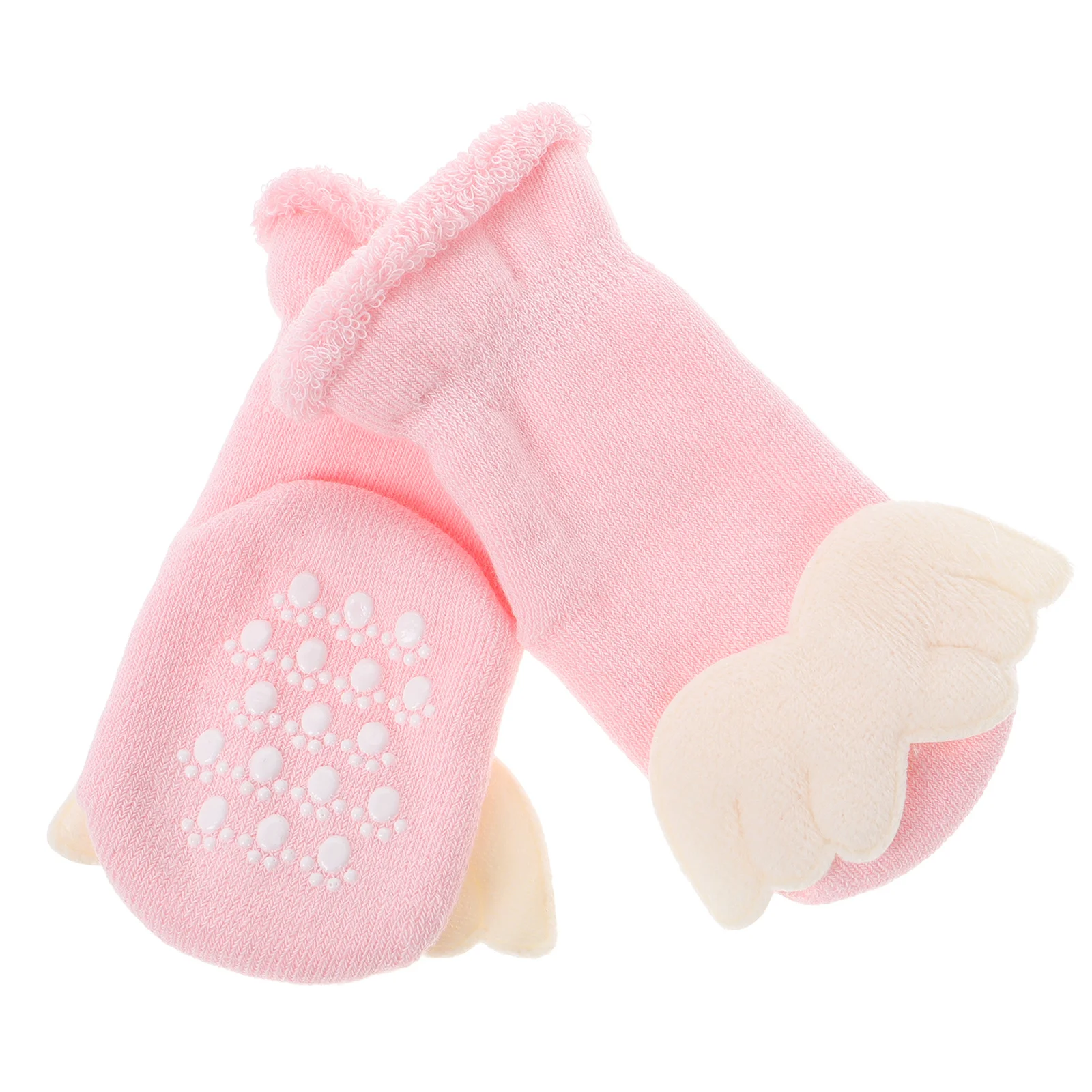 Thickened Newborn Baby Socks Mid Calf Warm Autumn Winter Soft Anti Slip Socks Pink Sock Shoes Sock Shoes Toddler