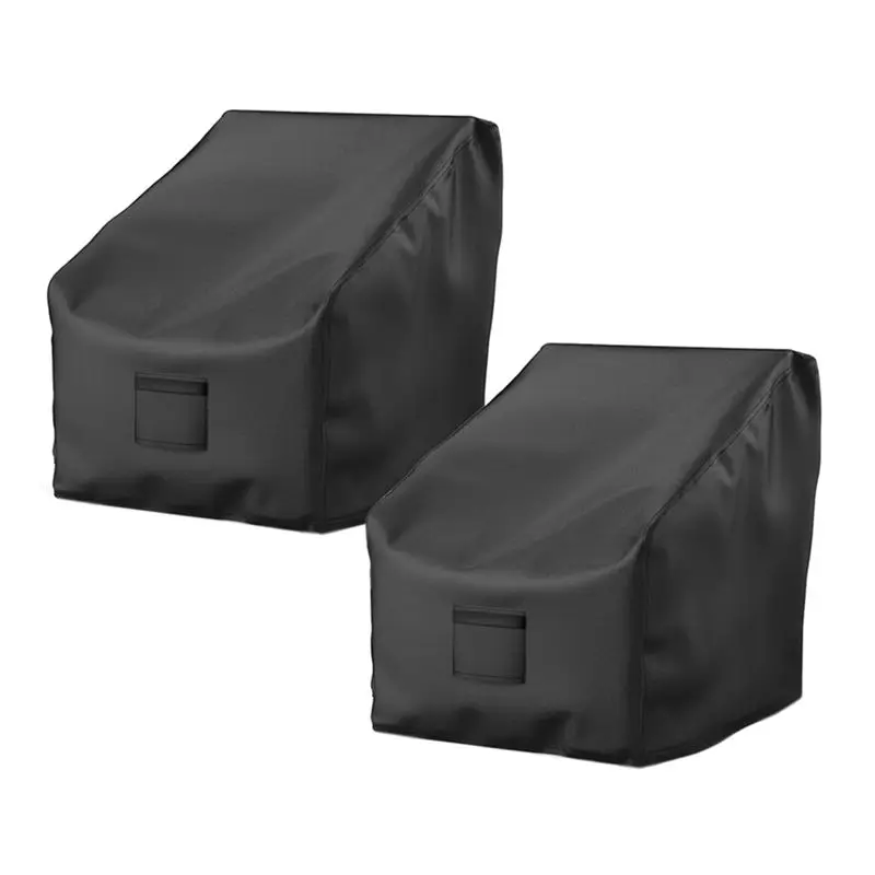 ABYN-Stackable Courtyard Chair Covers, Lawn Furniture Stacked Chair Covers, Suitable For Outdoor Stackable Dining Chairs