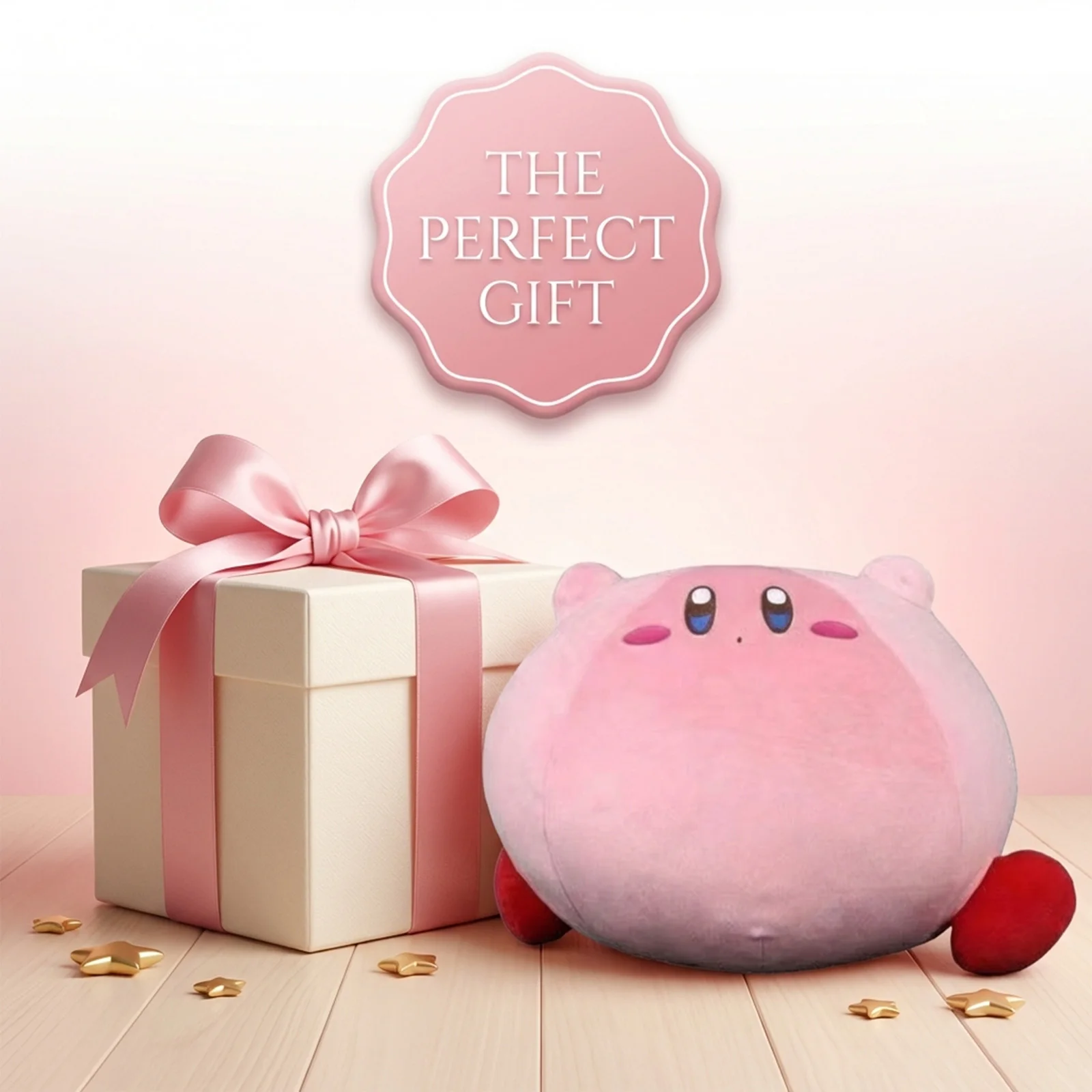 30cm-50cm Rabbit Ear Kirby Plush Toys Hug Pillow Grabbing Machine Doll Room Decoration Children's Toys Girl's Holiday Gift view 4