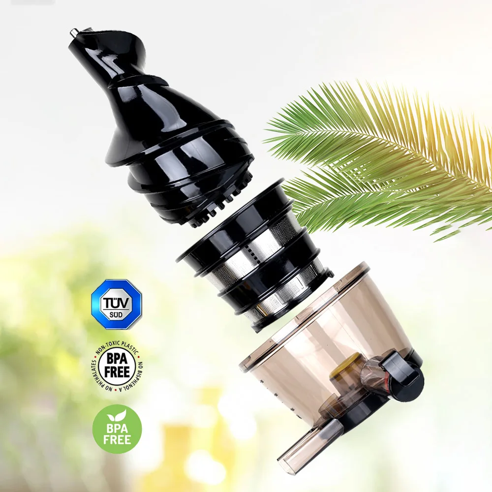 Picadora de carne de acero inoxidable, exprimidor multifunción, máquina de helado para el hogar, exprimidor de frutas comercial de gran calibre