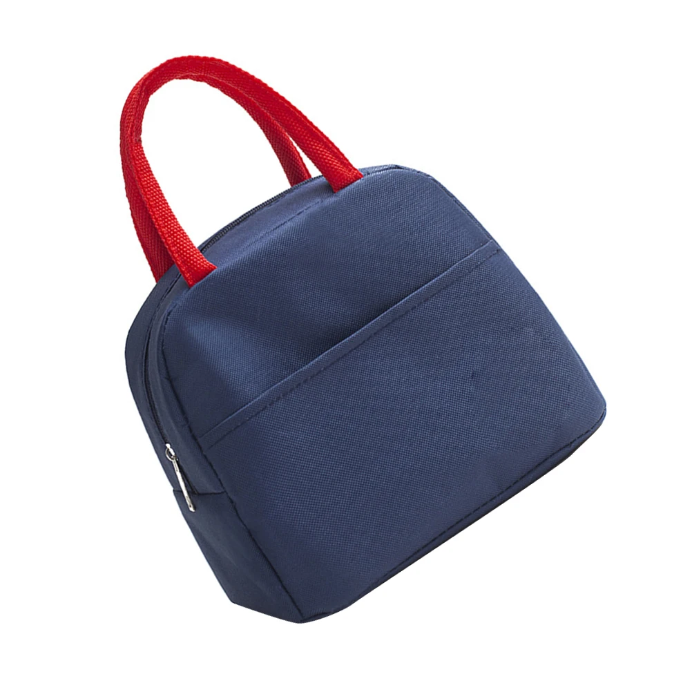 

Bento Bag Tote Canvas Storage Thermal Portable Lunch Pouch For Women Men Students Travel School Picnic Box