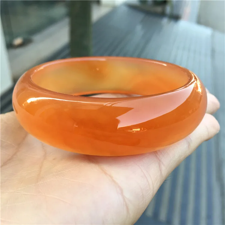 

Natural agate 58mm-68mm red bracelet elegant princess widen bracelet best light gift bangles for women jade