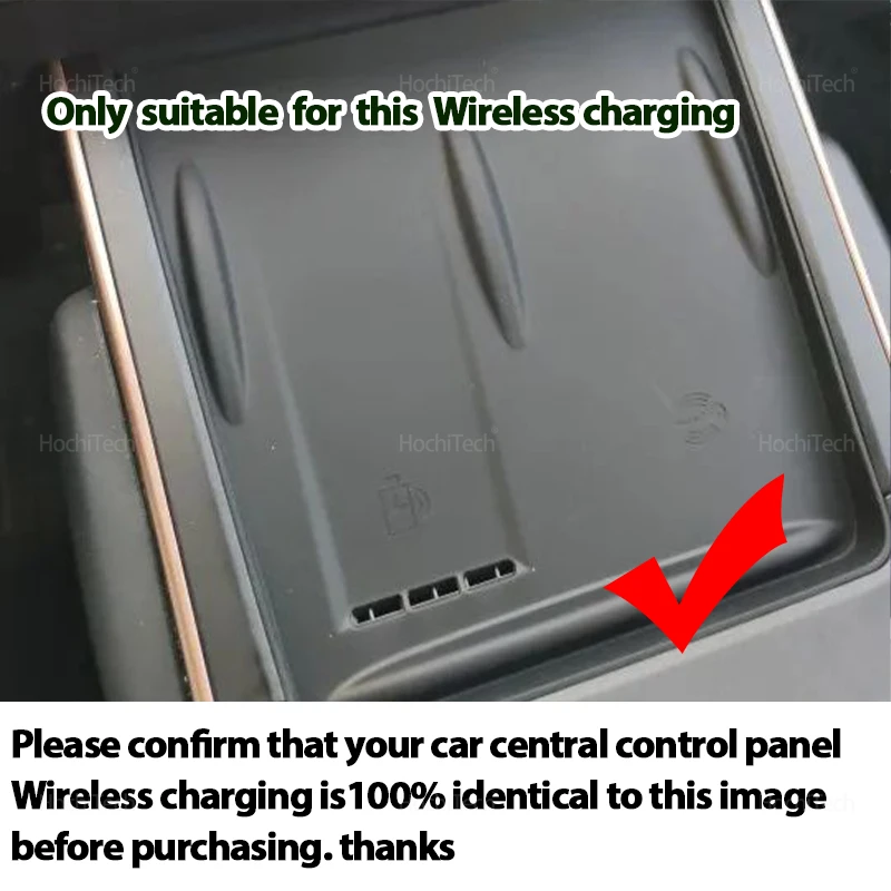 For Chery OMODA C5 (Fuel Version)2022-2025 Central Control Fast Wireless Charging Pad Non-Slip Mat Car Lightweight Phone Mat