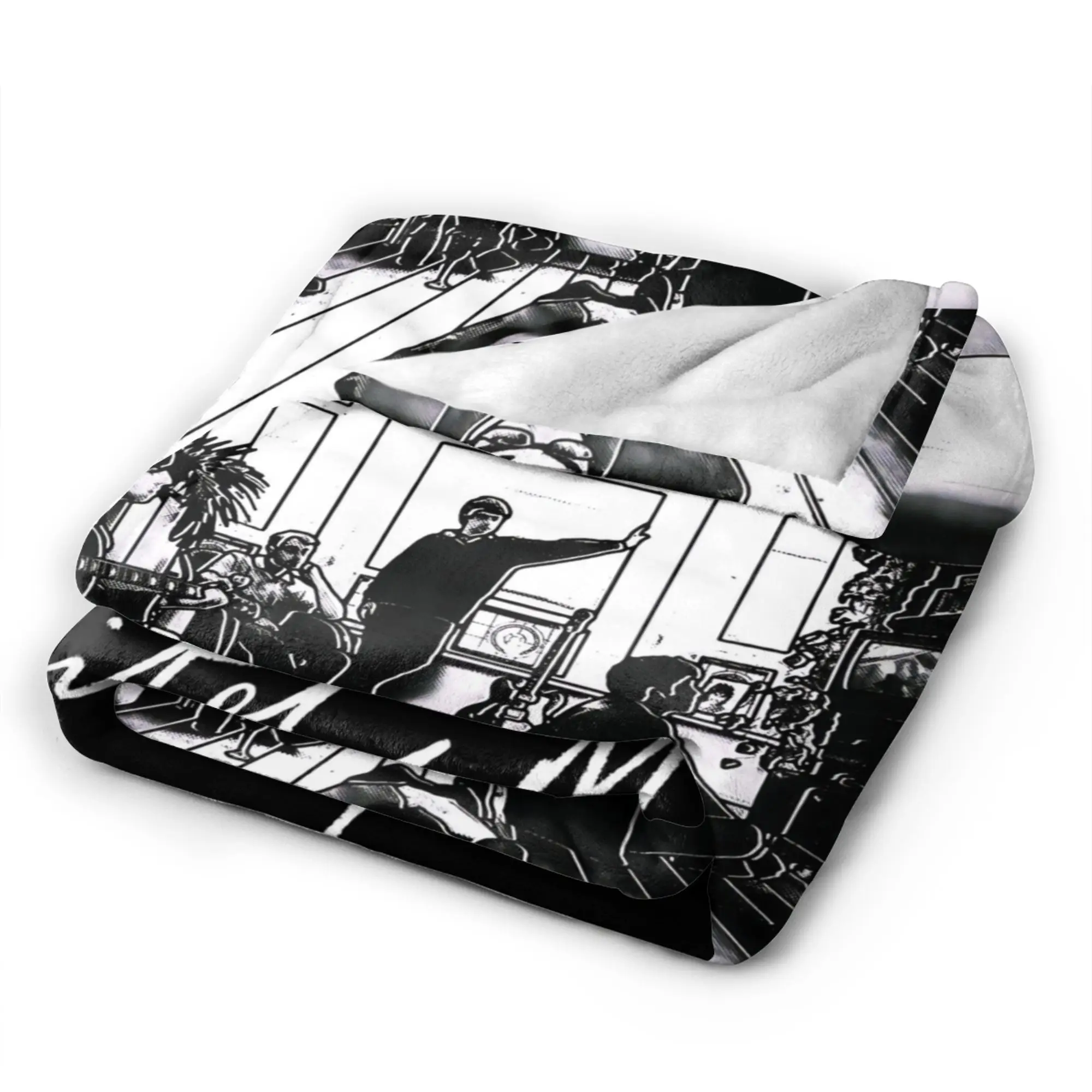 O-Oasis Rock Band Blanket Quality Warm Soft  Throw Blanket Winter Girls Boys Couch Bed Comfortable Bedspread