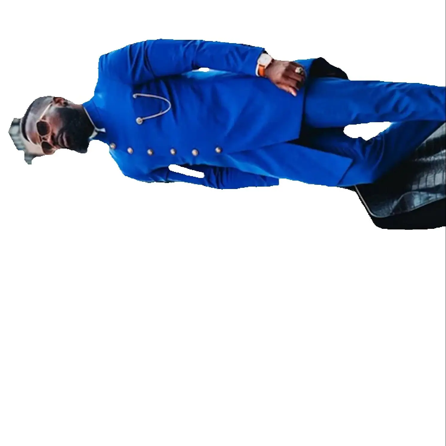 

Новейший дизайн, мужской костюм в индийском стиле с воротником-стойкой, куртка, брюки, классический дизайн, серое свадебное платье для жениха, комплект из 2 предметов Terno