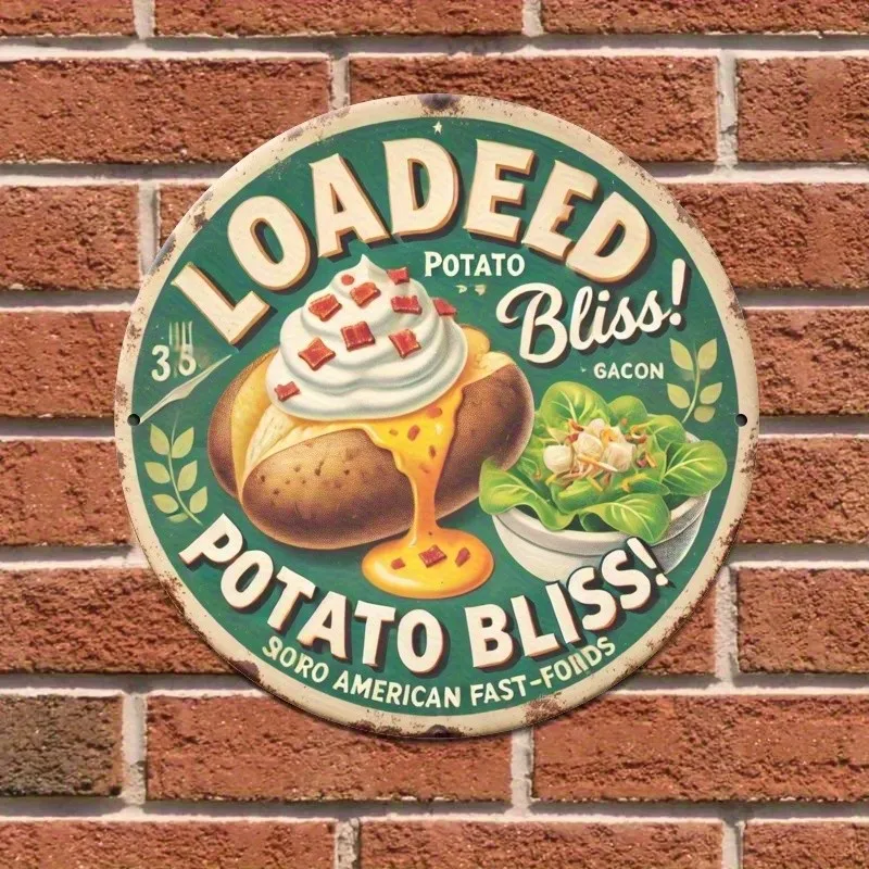 [] Vintage Style Tin Metal Signs 