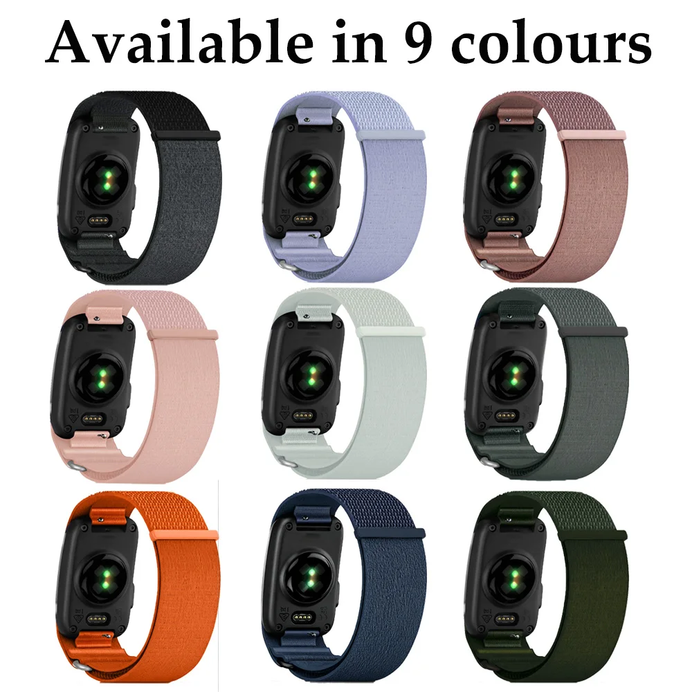 Lightweight Breathable Woven Nylon Bracelet For Garmin CIRQA,Adjustable Sport Wristband For Fitness Tracker Smart Band Accessory