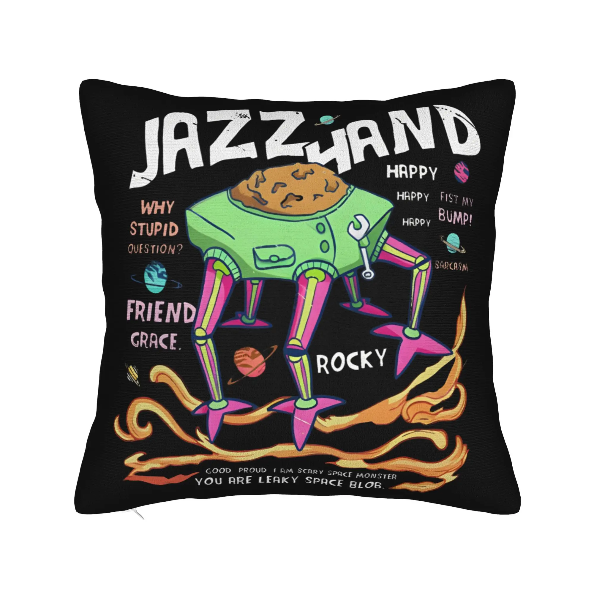 Project Hail Mary Pillow Case  Retro Trendy Pillow Cover Soft Pillowcases For Living Room Sofa