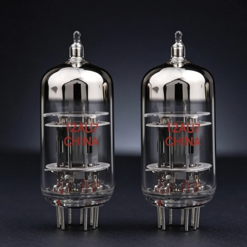 Shuguang 12AU7  Eelectronic Tube Replacement ECC82 6N10 Vacuum Tube Precision Paired Electronic Sound Amplifier