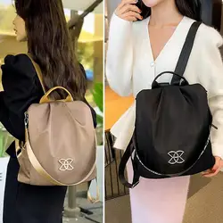 Crossbody Oxford Cloth Bag Women Crossbody Backpack Bag Anti-theft Mini Casual Daypack Purse Portable Travel Bag For Business