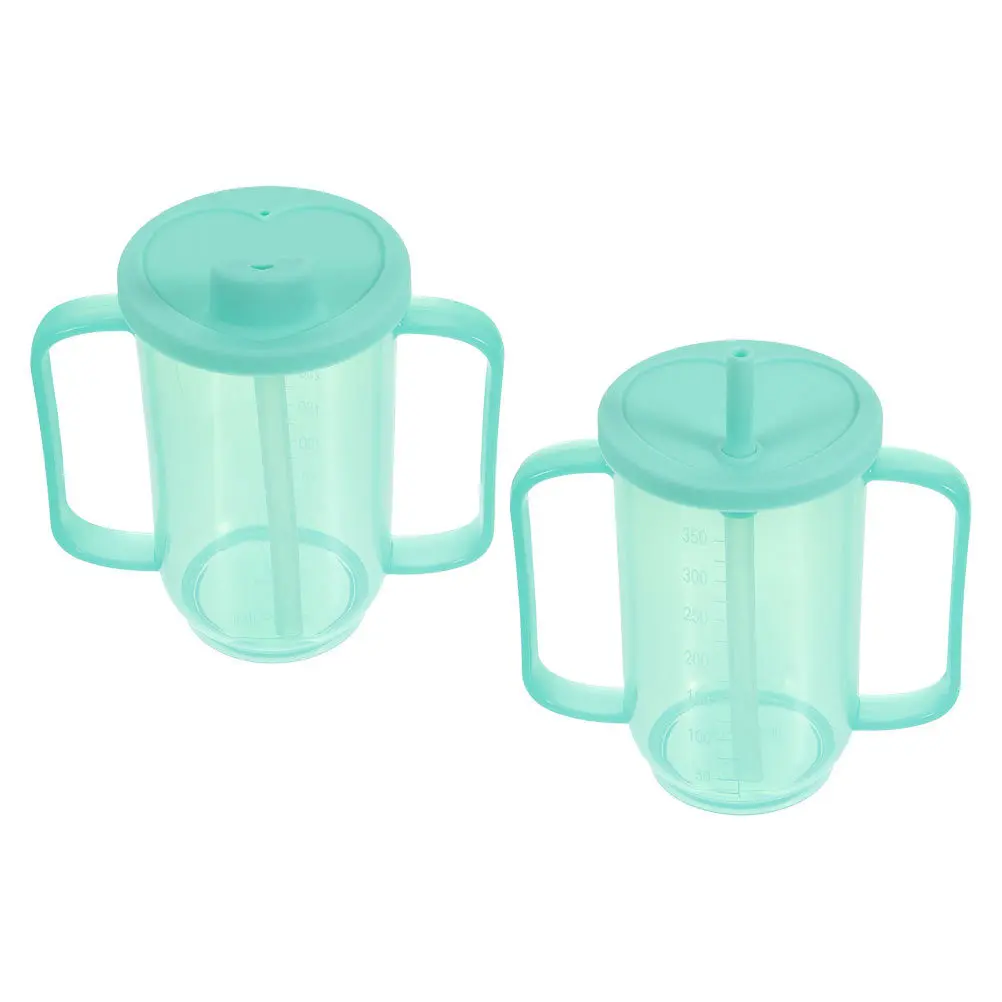 

Набор из 2-х эргономичных чашек для кормления пожилых людей, не проливающиеся, для взрослых, лежачих больных, для жидкостей, воды и лекарств