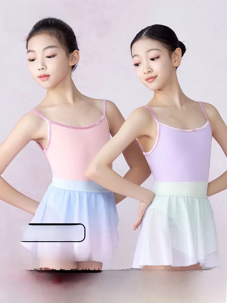 tenue-d'entrainement-de-ballet-pour-enfants-justaucorps-de-gymnastique-a-bretelles-croisees-et-blocs-de-couleur-pour-filles