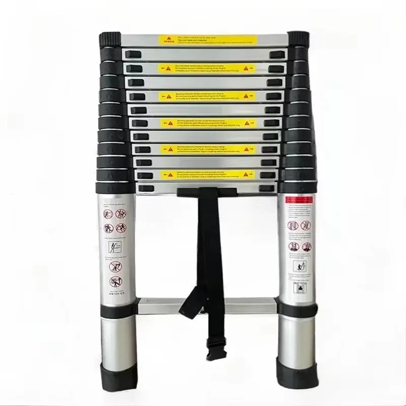 Engineering Ladder High Quality 5 Meter Ladder Telescopic 26 Feet Straight Aluminium Ladder Foldable Household Folding Ladder