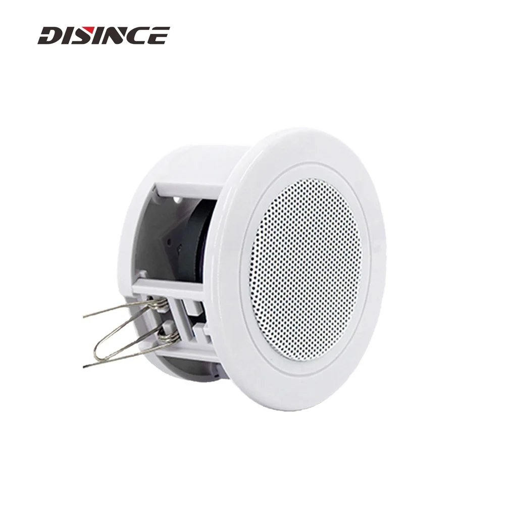 100 فولت خط 2.5 بوصة مكبر صوت لترحيل السقف التجاري