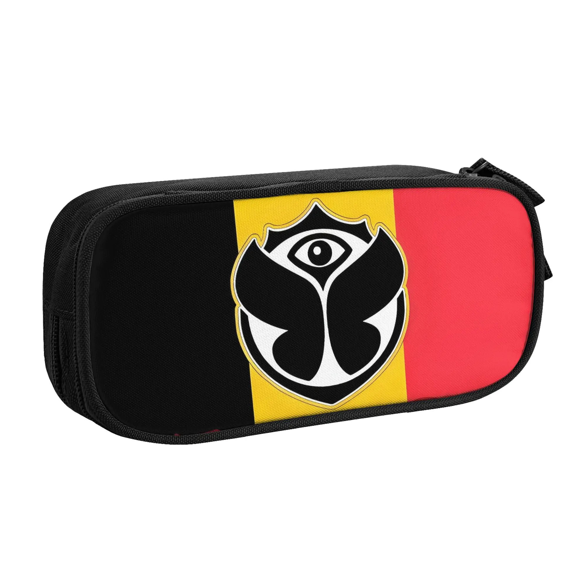 Kawaii Tomorrowland Pencil Case for Boys Girls Large Capacity Electronic Dance Music Festival Pencil Bag School Accessories