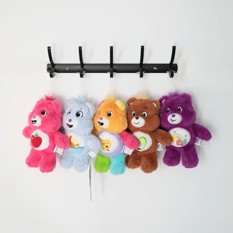 Original Care Bears 22cm Saugnapf-Plüsch-Anhänger Glänzender Liebesbär Cartoon-Puppe Heim- und Bürodekoration Geburtstags- und Feiertagsgeschenk für Mädchen – Detail 14