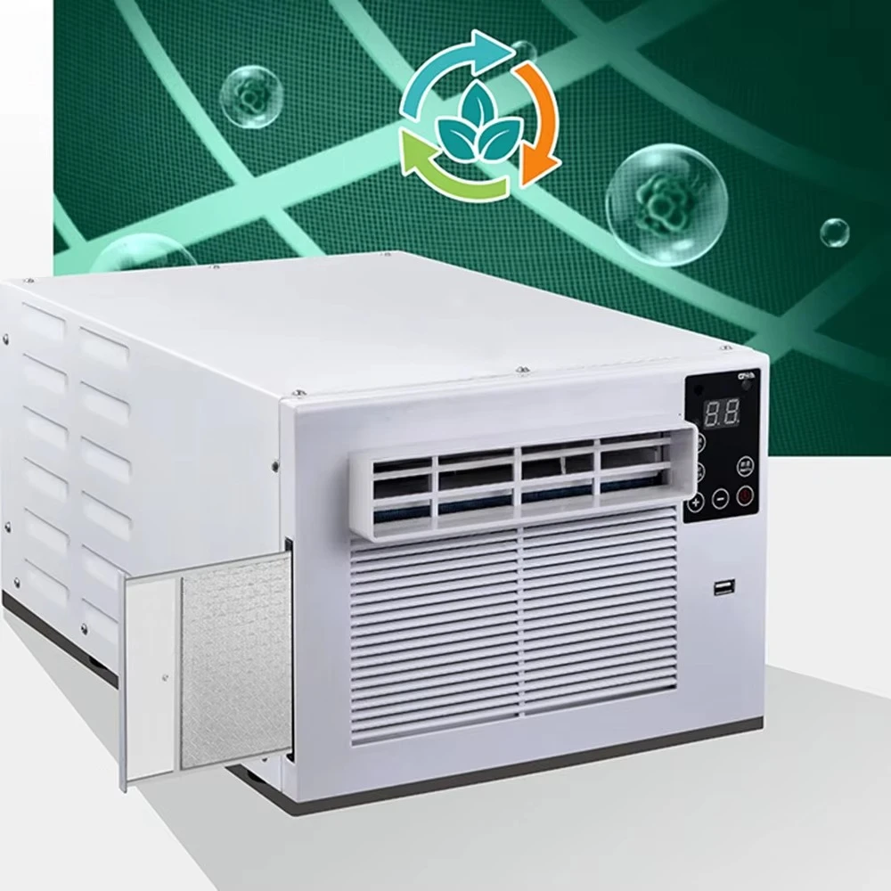 Rooms Homes Tents RV and Campervans Mini Por Single Cooling All-in-One Air Conditioner Mosquito Net Air Conditioner